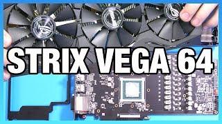 ASUS ROG Strix Vega 64 Tear-Down Cooler & PCB