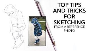 Tricks For Sketching From A Reference Photo