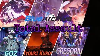 Blue Archive All Total Assault Raid Bosses BGM Vol. F Spoiler