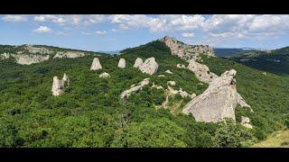 Храм Солнца в Крыму скалы Тышлар. Гора Ильяс-Кая. Крымский Стоунхендж - место силы