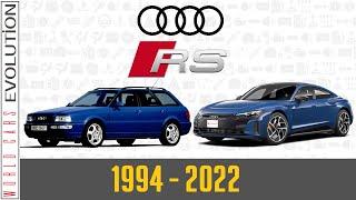 W.C.E.-Audi RS Evolution 1994 - 2022