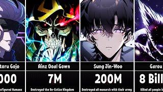 Anime Characters With Highest Kill Count