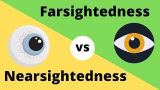 Difference between Myopia  Near Sightedness and Hyperopia  Far-Sightedness