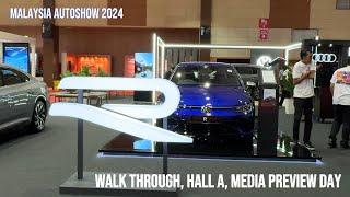 Malaysia Autoshow 2024 Hall A Walk Through Media Preview Day