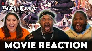 THIS DIDNT MISS  SOOOO GOOD Black Clover Sword Of The Wizard King Movie Reaction