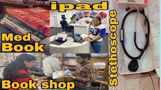 SHOPPING for 1st YEAR MBBS  iPAD  BOOKS 