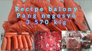 BALONY RECIPE pang negosyoPaano mag gawa ng balony?