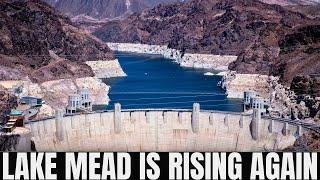 Lake Mead Water Level Rising After Recent Storm in the Region