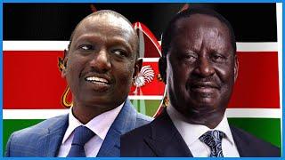 UCHAGUZI MKUU KENYA  RUTO ODINGA  MNYUKANO ULE ULE.