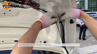 Mercedes-Benz C-Class W205 Rear View Camera install