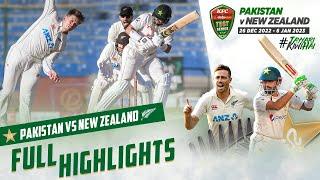 Full Highlights  Pakistan vs New Zealand  1st Test Day 4  PCB  MZ1L