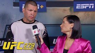 Nate Diaz reacts to Khamzat Chimaev missing weight and fighting Tony Ferguson at UFC 279  ESPN MMA