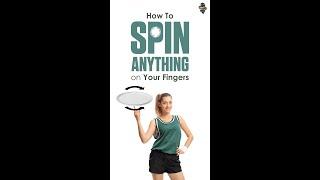 How to Spin Anything on Your Finger  #shorts #cooltricks #amazingskills