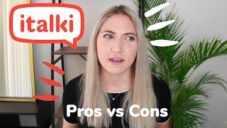 iTalki Review Pros vs Cons - Is it worth it?