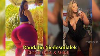 Randalin Niedosmialek Bbw American Curvy PlusSize Model Lifestyle Insta Influencer Biography Wiki