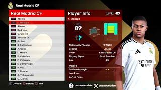 NEW OPTION FILE VOL.1 SEASON 2425 - PES 2021 & FOOTBALL LIFE 2024