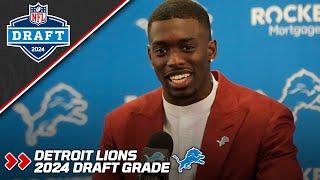 Detroit Lions 2024 Draft Grade  PFF