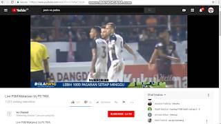 PSM VS PSTIRA Asli komentator ngakak