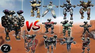  New ROOK Titan VS ALL Titans - MAXED Comparison  War Robots Clash of Titans  #warrobots #wr