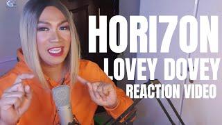 HORI7ON - Lovey Dovey MV  REACTION VIDEO