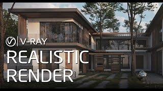 Vray 6  Realistic Rendering Tutorial  Best Vray Settings Must Learn