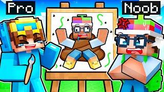 NOOB vs PRO SPEED DRAW in Minecraft