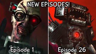 Skibidi Toilet Zombie Universe 1 - 26 All Episodes 60 FPS REMASTERED Upgraded Titans Episode 34?