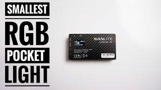 The Smallest RGB Pocket Video Light  Nanlite LitoLite 5C RGB Light Review