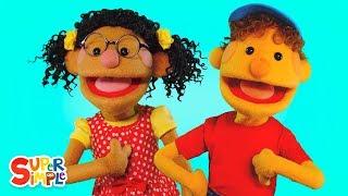 Whats Your Name? featuring The Super Simple Puppets  Greeting Song  Super Simple Songs