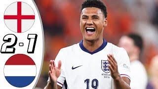 England vs Netherlands 2-1- All Goals & Highlights - Euro 2024 Ollie Watkins goal