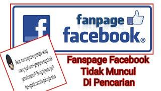 Cara Fanspage Facebook Muncul Di Pencarian