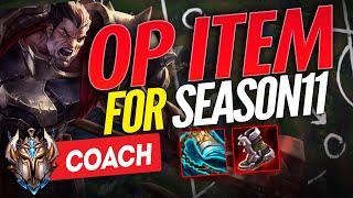 The BEST CHAMP for this ONE Season 11 Item Challenger LoL Coaching