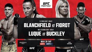UFC Atlantic City Blanchfield vs Fiorot - March 30  Fight Promo