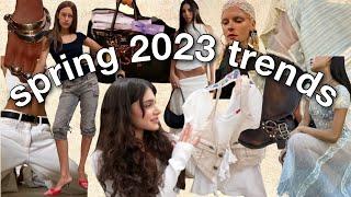thrifting SPRING 2023 trends what I’ll be wearing this season