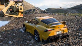 Toyota Supra Drift - Forza Horizon 5  Logitech Driving Force GT Gameplay