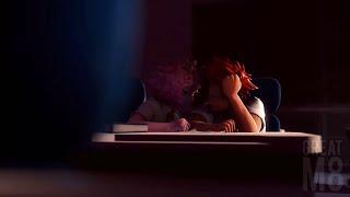 Mina x Kirishima - After Hours Studying {GreatM8 NSFW}