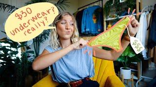 trying every sustainable UNDERWEAR brand so you dont have to