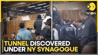 New York synagogue erupts into chaos as secret tunnel unearthed  World News  WION