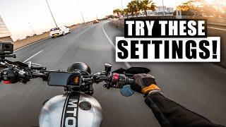 Use these GoPro Settings for Motovlogging