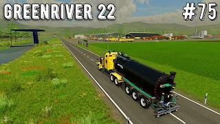 farming Simulator 22 fs22 timelapse Ep # 75 GreenRiver 22   fs22 Mods