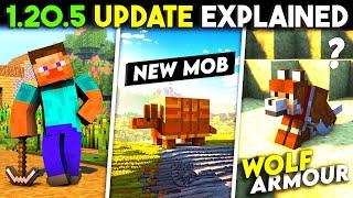 Minecraft *BIG UPDATE* Is Finally Here  - Armadillo Mob Wolf Armour & More  Minecraft Paws Update