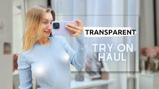 See-Through Try On Haul  Transparency and Chic with Stacy