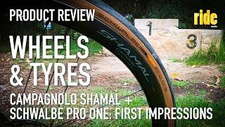 Ride & Review. Schwalbe Pro One tyres + Campagnolo Shamal disc wheels – comparison test pt1