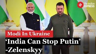 India Can Stop Putin Says Ukraine Prez Zelenskyy During Modis Kyiv Visit