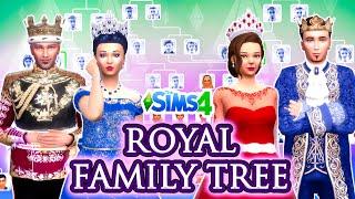THE BIGGEST ROYAL FAMILY TREE  The Sims 4 The Royal Family  S2 Part 22