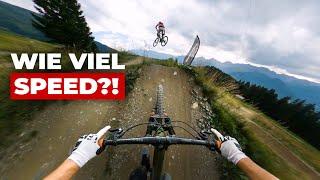 BLINDFLUG auf SCHWARZER Downhill-Strecke? Das ERSTE MAL im BIKEPARK SERFAUS