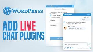 How To Add Live Chat Plugins For WordPress  Easy Tutorial 2023