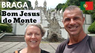 BRAGA Bom Jesus do Monte & Sameiro PORTUGAL  Pilgrims and Pirates