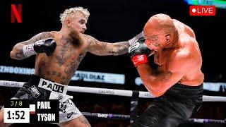 Mike Tyson VS. Jake Paul Full Fight HIGHLIGHTS  Netflix 2024