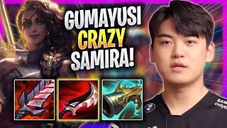 GUMAYUSI CRAZY GAME WITH SAMIRA - T1 Gumayusi Plays Samira ADC vs Varus  Season 2023